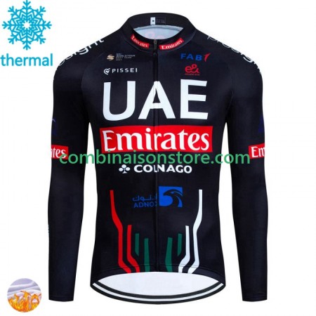 Maillot Hiver Thermal Fleece Uae Emirates 2024 N001